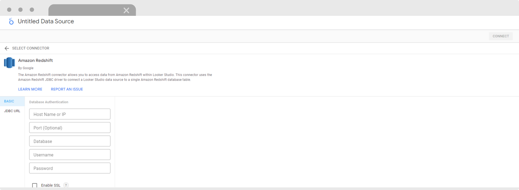 Cómo importar datos de Amazon RedShift a Looker Studio