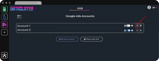 New UI - Refresh Hub authorization (3)