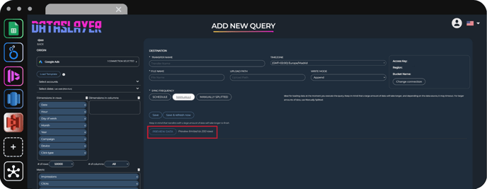 New UI - FAQ Create query S3 (9)