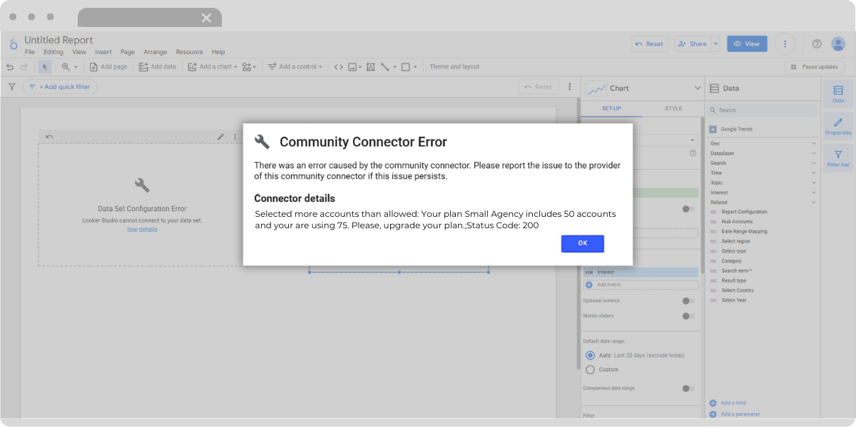 Understanding Looker Studio: Troubleshooting Common Errors